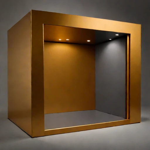 An abyssal-pressure quiet chamber, photographed against a plain background