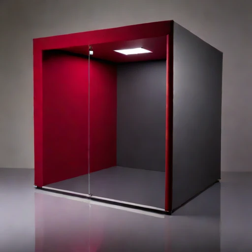 An abyssal-pressure quiet chamber, photographed against a plain background