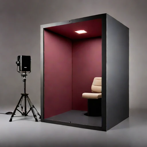 An abyssal-pressure quiet chamber, photographed against a plain background