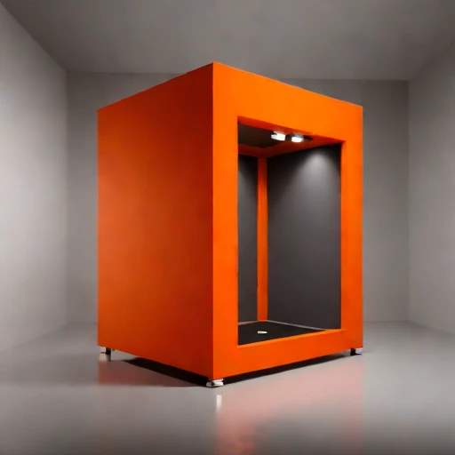 An abyssal-pressure quiet chamber, photographed against a plain background