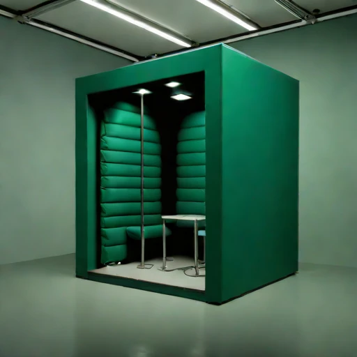 An abyssal-pressure quiet chamber, photographed against a plain background