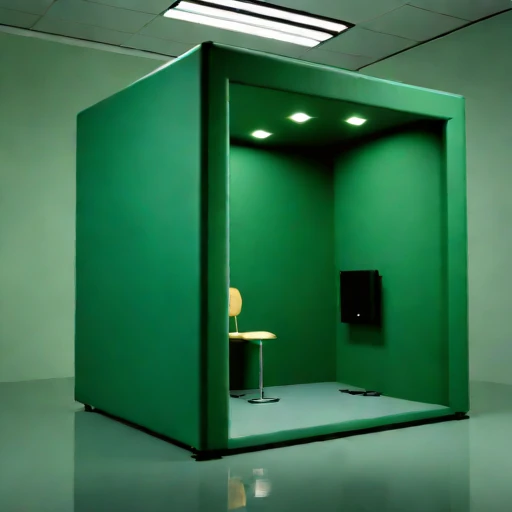 An abyssal-pressure quiet chamber, photographed against a plain background