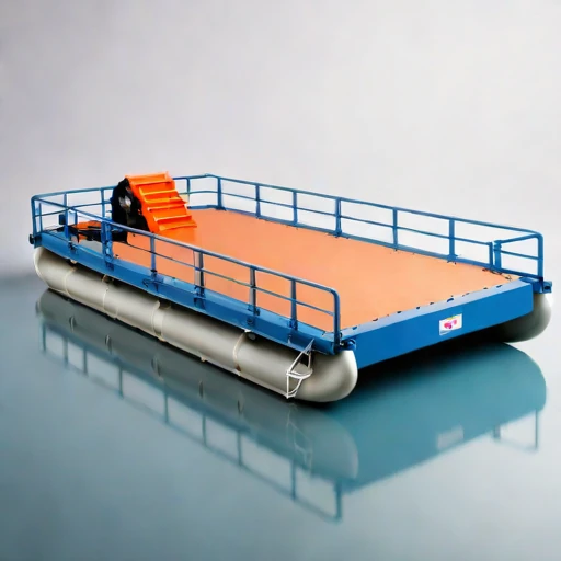 An amphidromic-point survey barge, photographed against a plain background