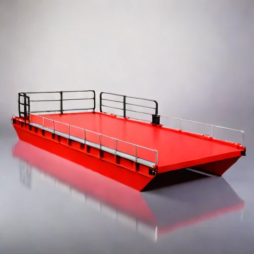 An amphidromic-point survey barge, photographed against a plain background