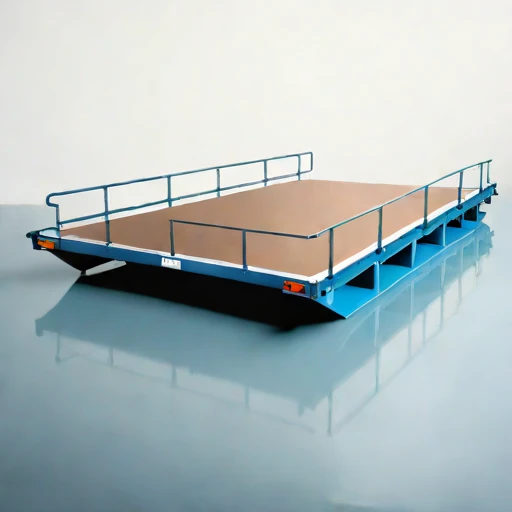 An amphidromic-point survey barge, photographed against a plain background
