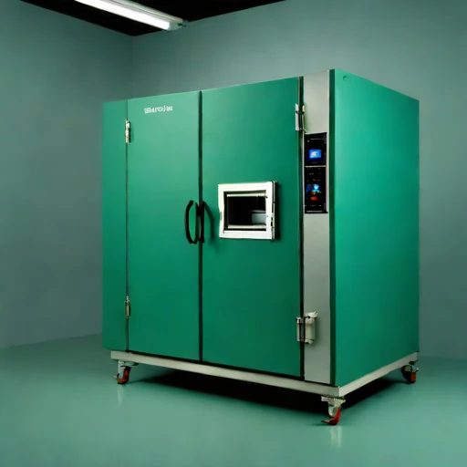 An anelastic-relief stress oven, photographed against a plain background