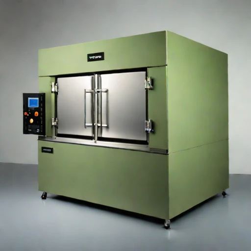 An anelastic-relief stress oven, photographed against a plain background