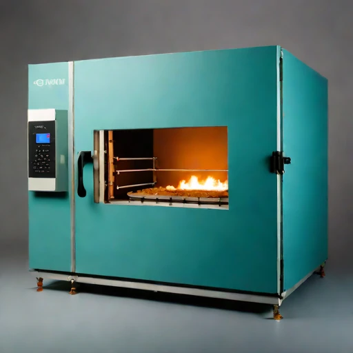 An anelastic-relief stress oven, photographed against a plain background