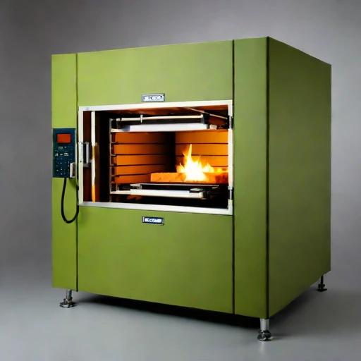 An anelastic-relief stress oven, photographed against a plain background