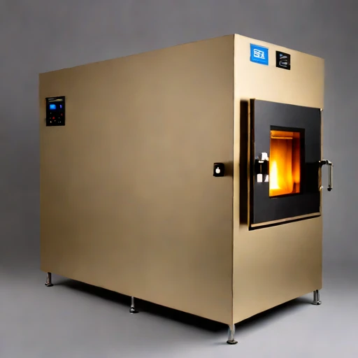 An anelastic-relief stress oven, photographed against a plain background