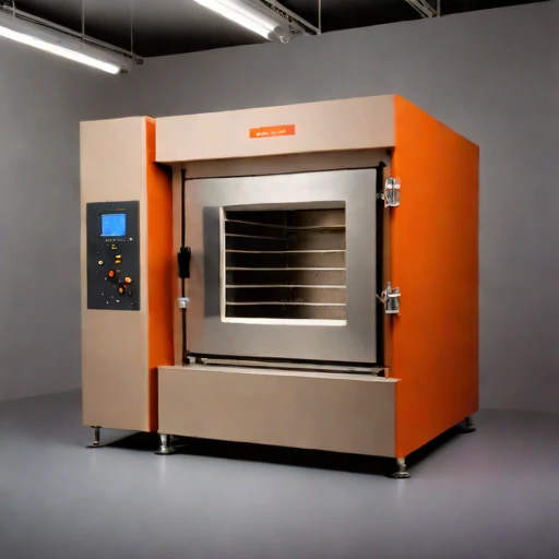 An anelastic-relief stress oven, photographed against a plain background