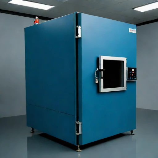 An anelastic-relief stress oven, photographed against a plain background