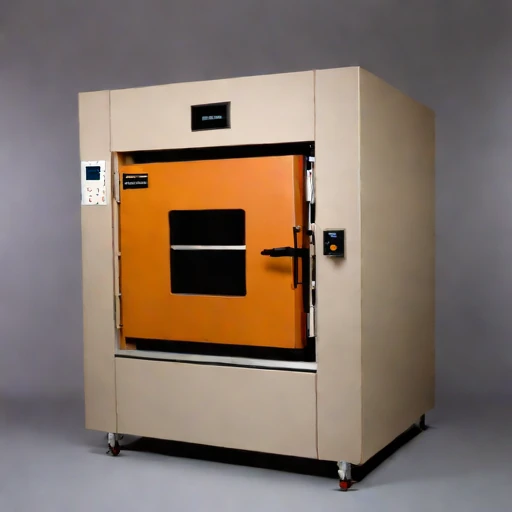 An anelastic-relief stress oven, photographed against a plain background