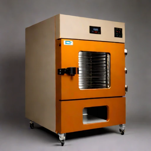 An anelastic-relief stress oven, photographed against a plain background