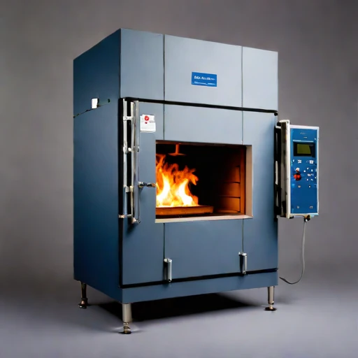 An anelastic-relief stress oven, photographed against a plain background