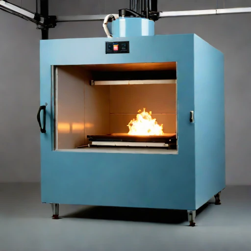 An anelastic-relief stress oven, photographed against a plain background