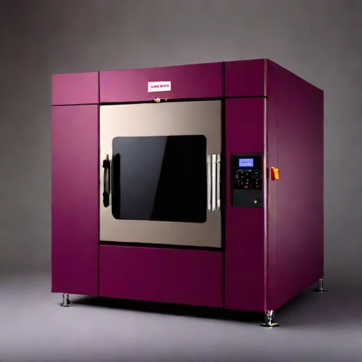 An anelastic-relief stress oven, photographed against a plain background