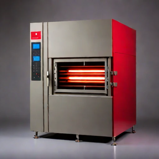 An anelastic-relief stress oven, photographed against a plain background