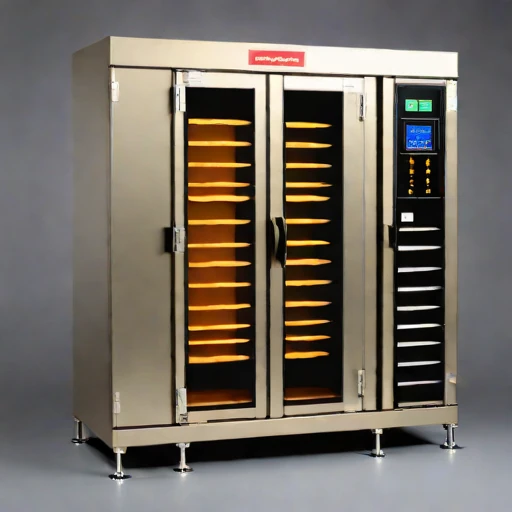 An adiabatic-stage drying cabinet, photographed against a plain background