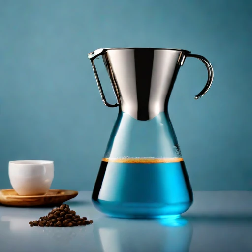 An aeolian-sealed dripper, photographed against a plain background