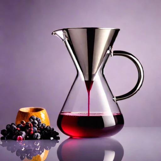 An aeolian-sealed dripper, photographed against a plain background