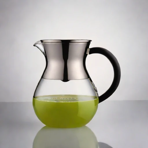 An aeolian-sealed dripper, photographed against a plain background