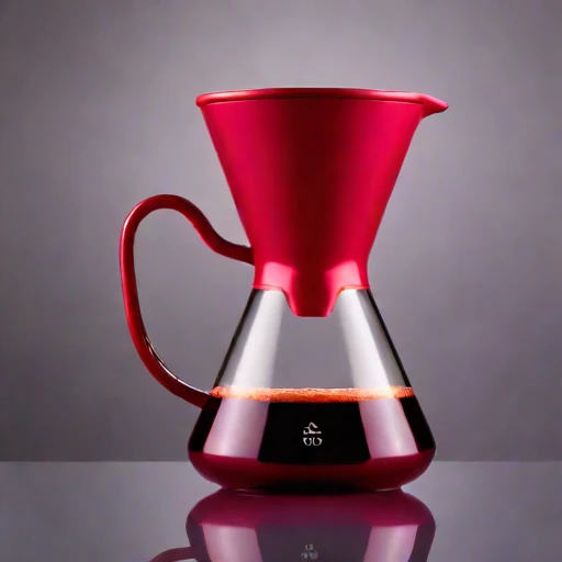 An aeolian-sealed dripper, photographed against a plain background