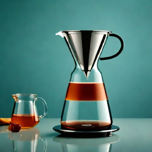 An aeolian-sealed dripper, photographed against a plain background