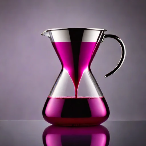 An aeolian-sealed dripper, photographed against a plain background