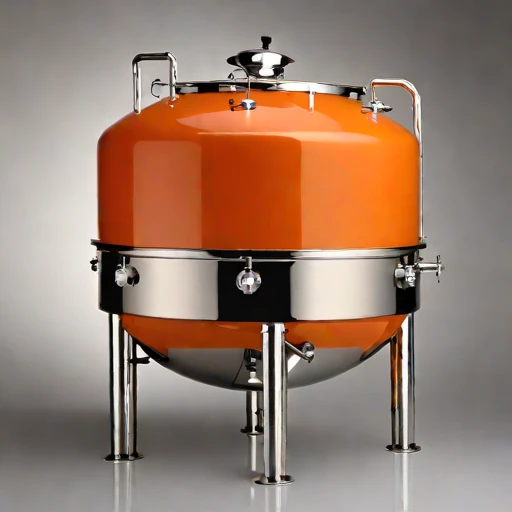 An aragonite-seeded pickling vat, photographed against a plain background
