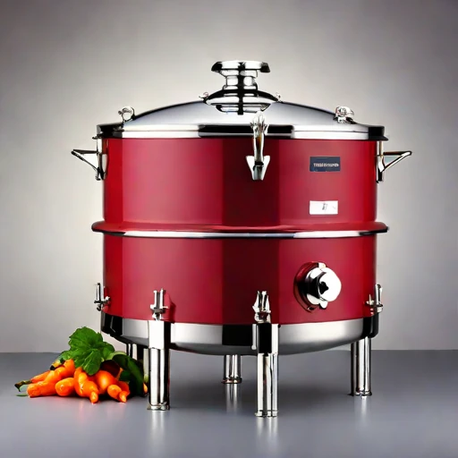 An aragonite-seeded pickling vat, photographed against a plain background