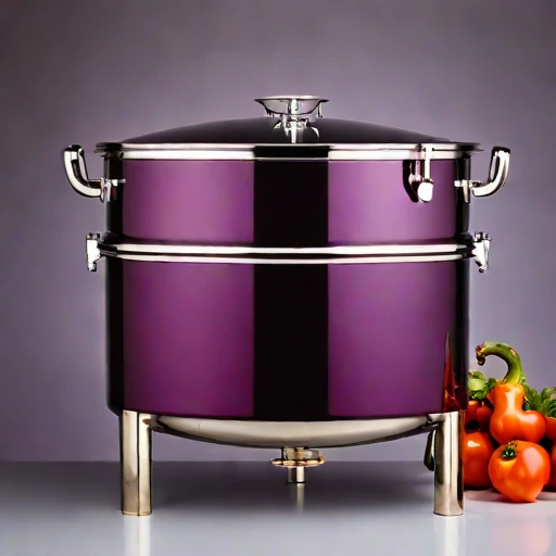An aragonite-seeded pickling vat, photographed against a plain background