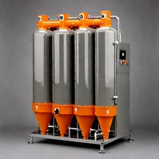An anoxic sulphide scrubber, photographed against a plain background