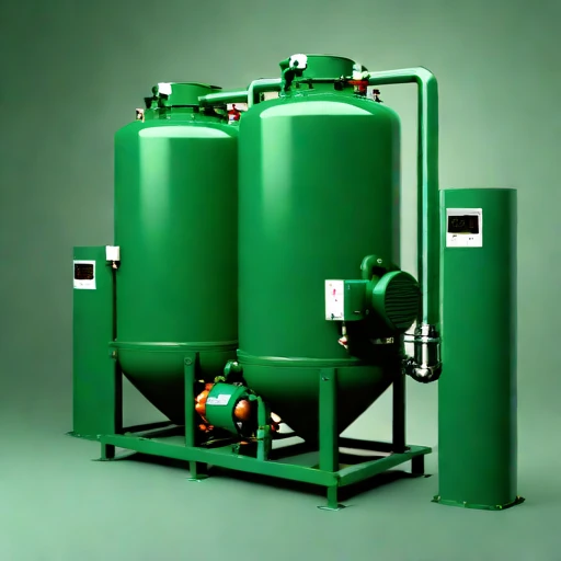 An anoxic sulphide scrubber, photographed against a plain background