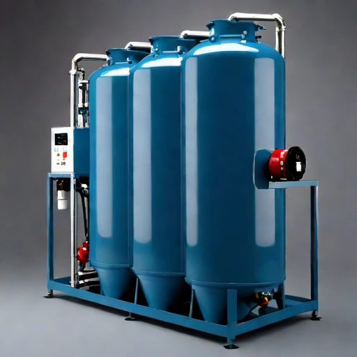 An anoxic sulphide scrubber, photographed against a plain background