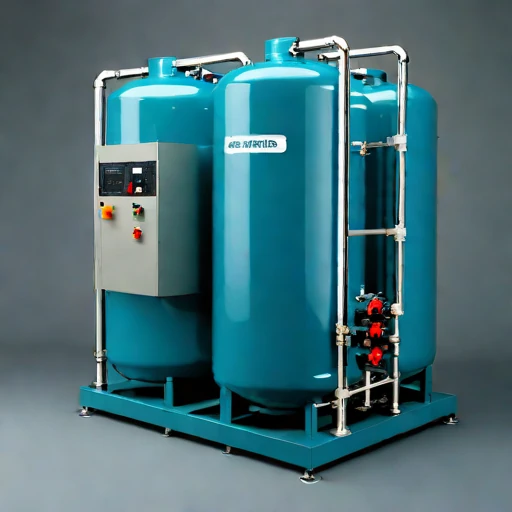 An anoxic sulphide scrubber, photographed against a plain background