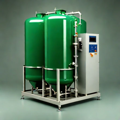 An anoxic sulphide scrubber, photographed against a plain background