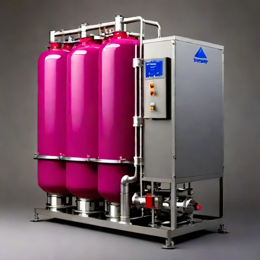 An anoxic sulphide scrubber, photographed against a plain background