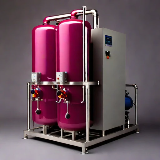 An anoxic sulphide scrubber, photographed against a plain background