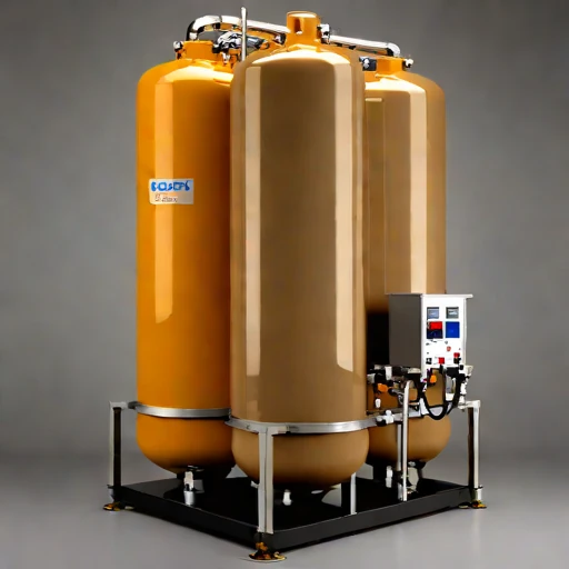 An anoxic sulphide scrubber, photographed against a plain background