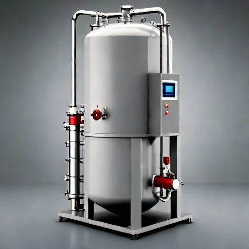 An anoxic sulphide scrubber, photographed against a plain background
