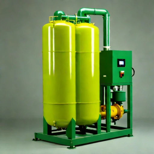 An anoxic sulphide scrubber, photographed against a plain background