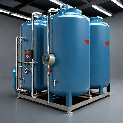 An anoxic sulphide scrubber, photographed against a plain background