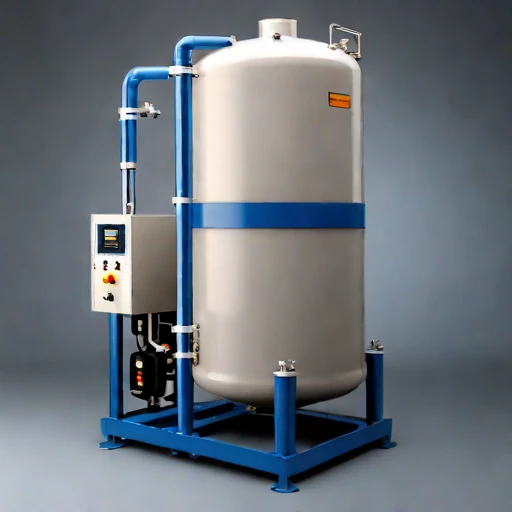 An anoxic sulphide scrubber, photographed against a plain background