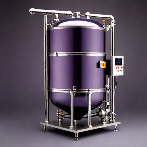 An anoxic sulphide scrubber, photographed against a plain background