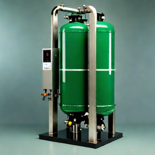 An anoxic sulphide scrubber, photographed against a plain background