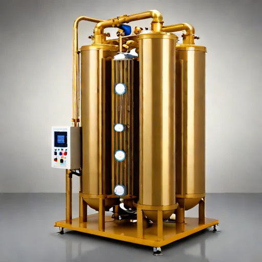 An anoxic sulphide scrubber, photographed against a plain background