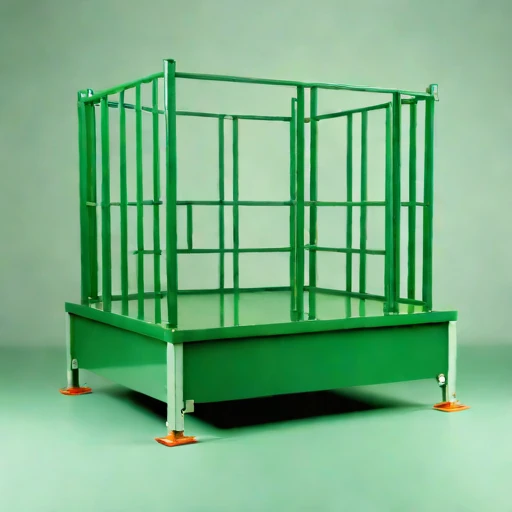 An ashfall-shielded viewing deck, photographed against a plain background