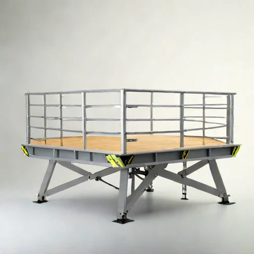 An ashfall-shielded viewing deck, photographed against a plain background