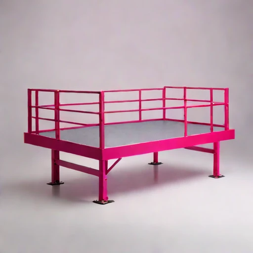 An ashfall-shielded viewing deck, photographed against a plain background